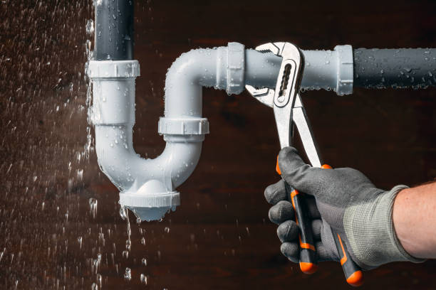 Professional Sewer Line Repair technician working in Rockingham, NC